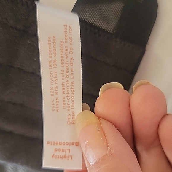 Cacique Size 50H Black Smooth Lightly Lined Balconette Underwire T-shirt Bra NEW - Picture 8 of 8